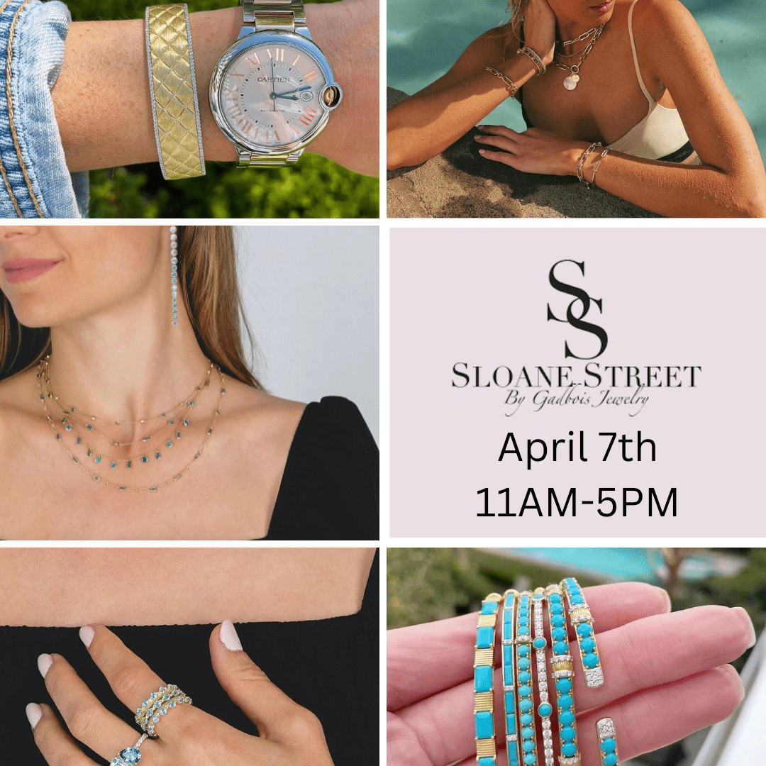 The Art of Bold Elegance: Join Us for the Sloane Street Trunk Show April 7th 11-5 - Kelly Wade Jewelers
