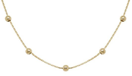14k yellow gold cable chain wi - Kelly Wade Jewelers
