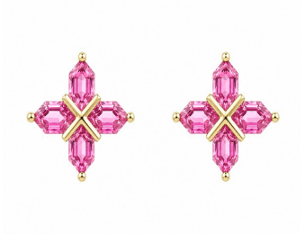 14k yellow gold elongated hexa - Kelly Wade Jewelers