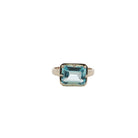 14k yellow gold emerald cut sk - Kelly Wade Jewelers