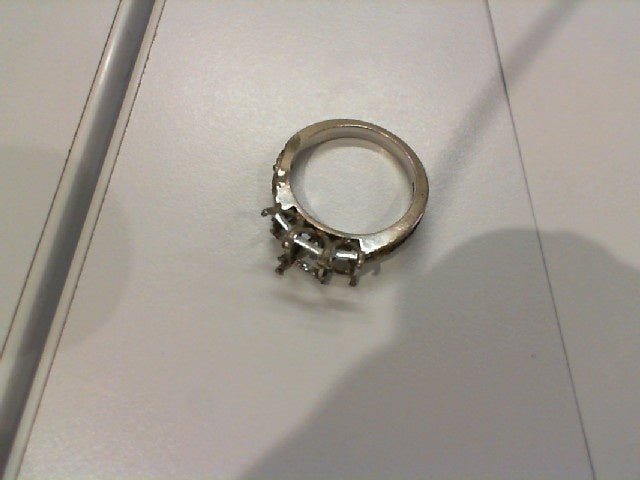 5 g of 18K wg ring mounting !@ - Kelly Wade Jewelers