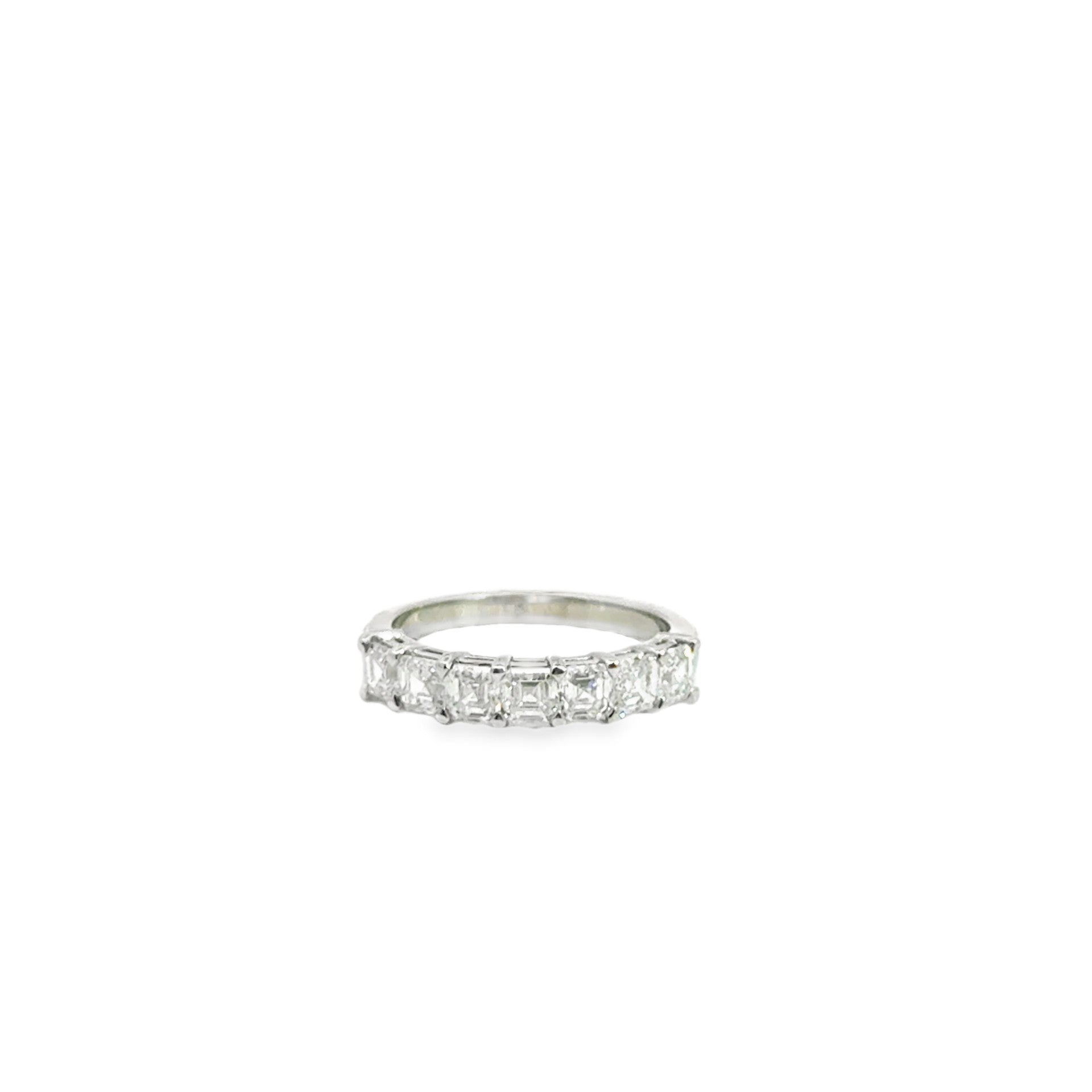 7 Asscher Diamond Ring - Kelly Wade Jewelers