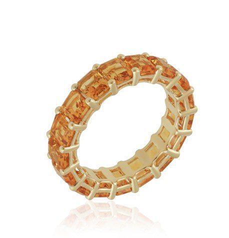 Citrine Eternity Ring - Kelly Wade Jewelers