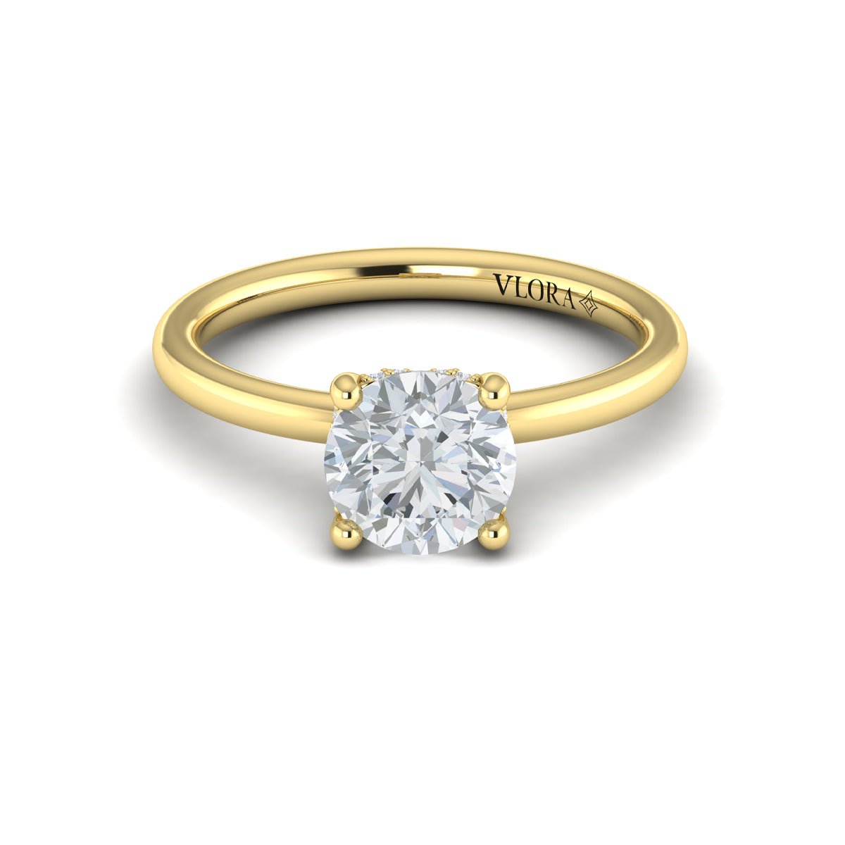 Classic Soliltaire Ring - Kelly Wade Jewelers