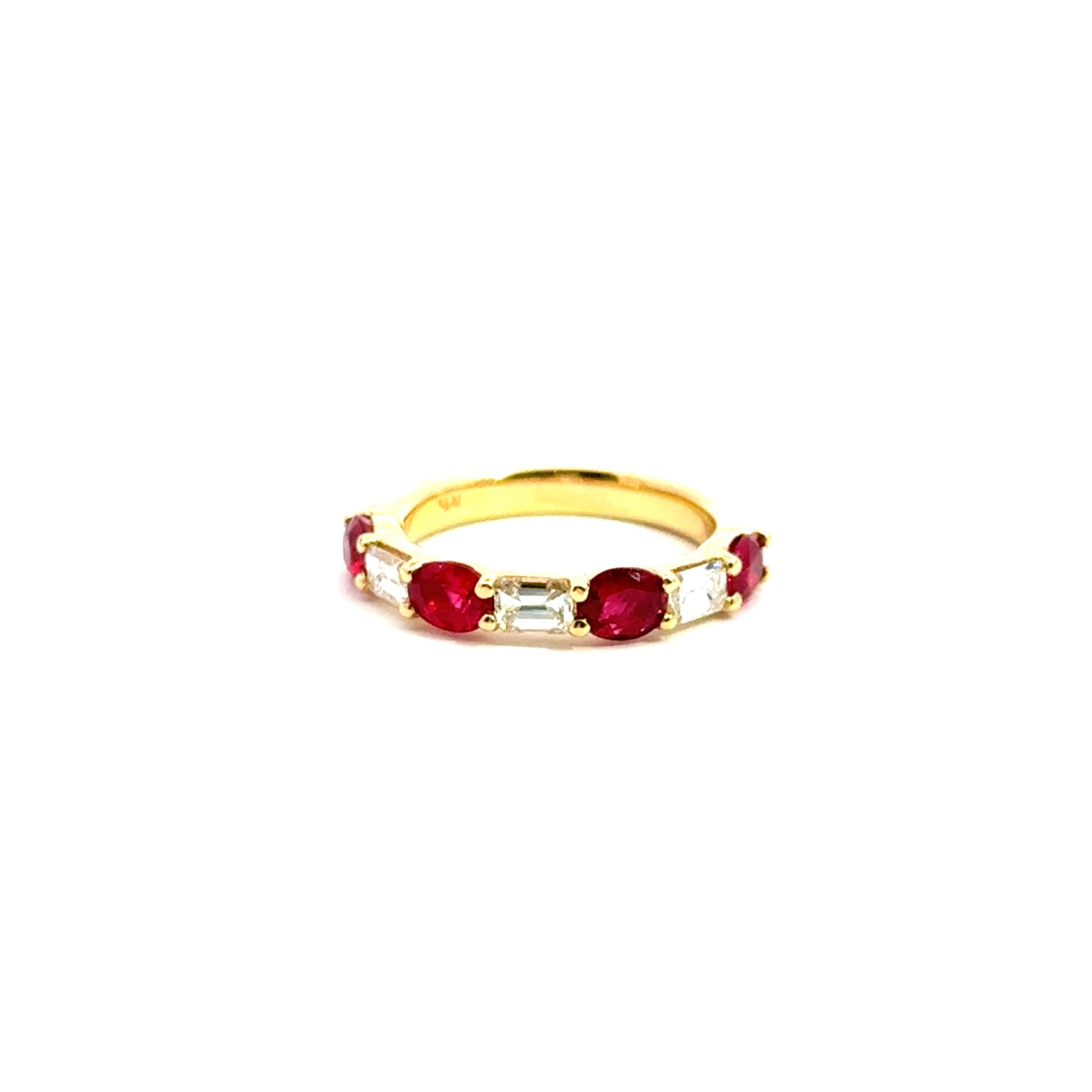 Diamond and Ruby Ring - Kelly Wade Jewelers Store