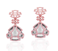 Diamond Cage Earrings - Kelly Wade Jewelers