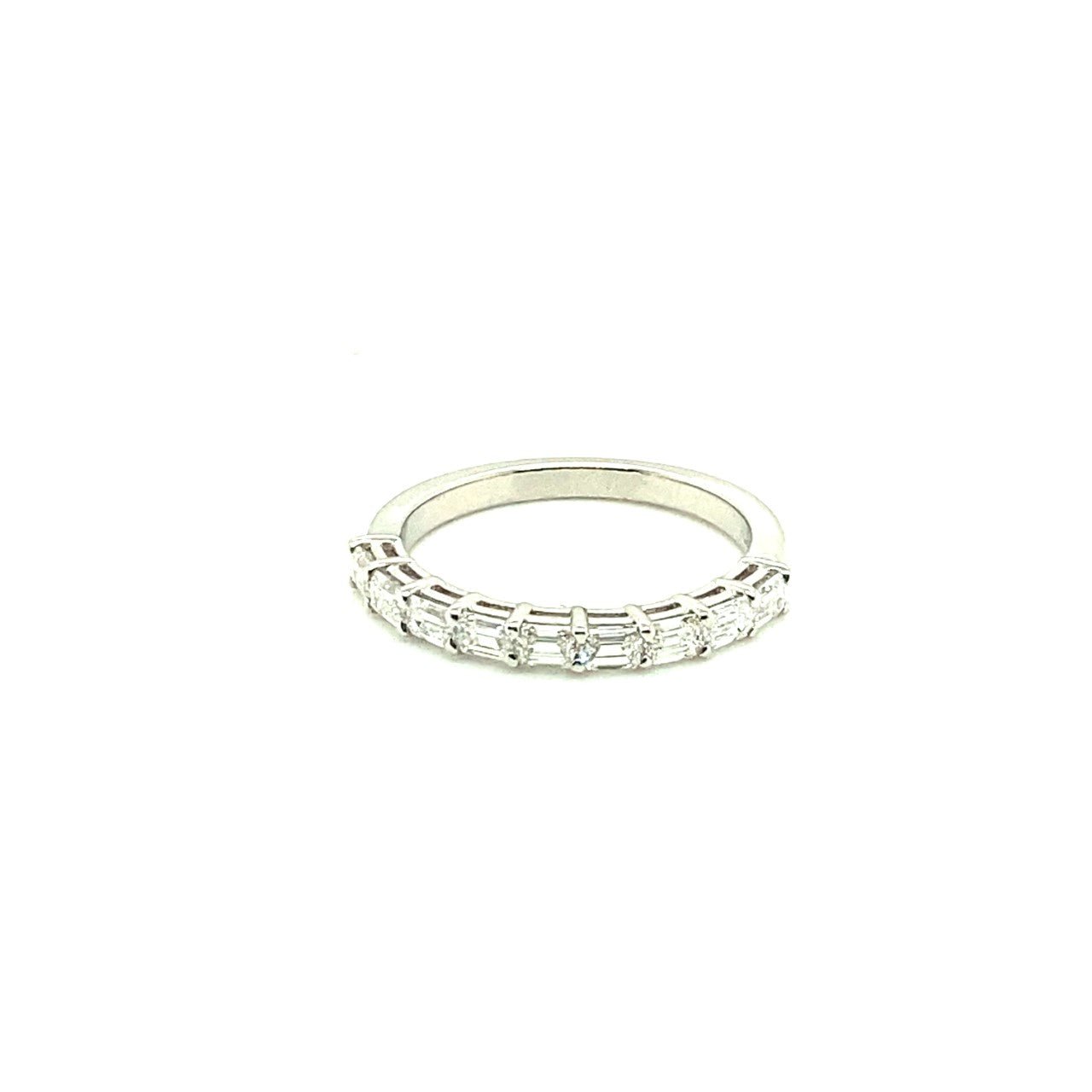 Diamond Half Way Ring - Kelly Wade Jewelers