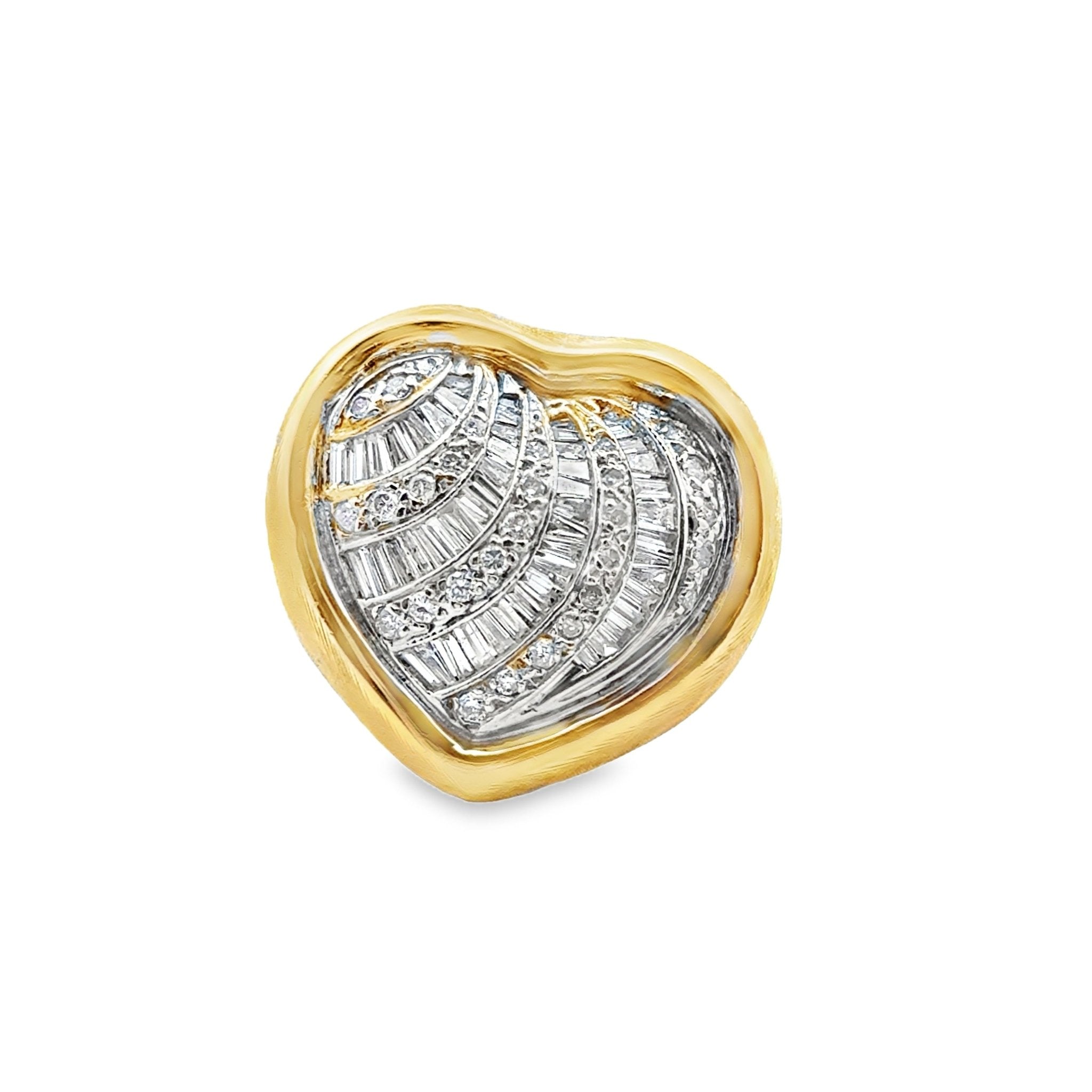 Diamond Heart Ring - Kelly Wade Jewelers