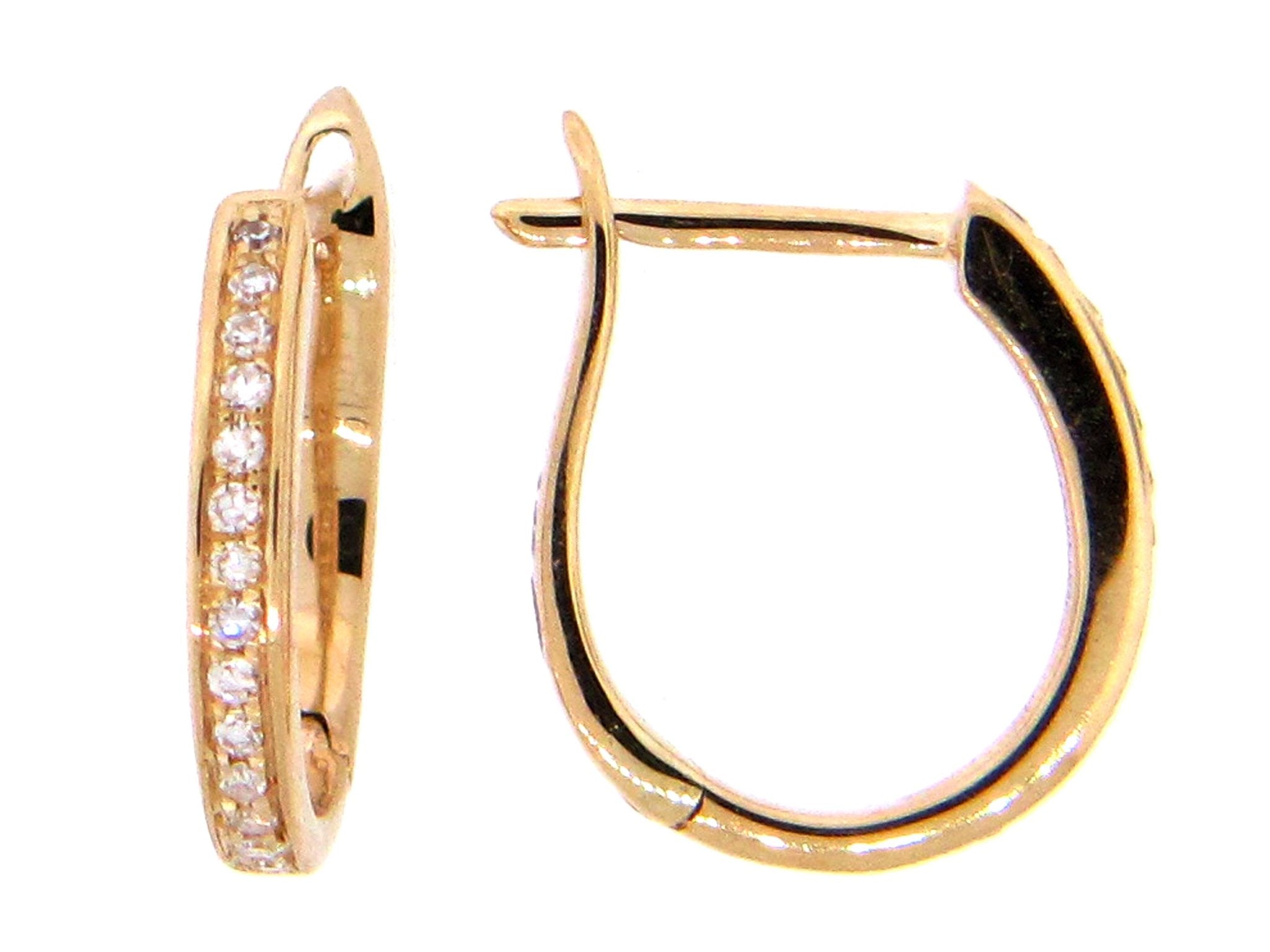 Diamond Hoops - Kelly Wade Jewelers
