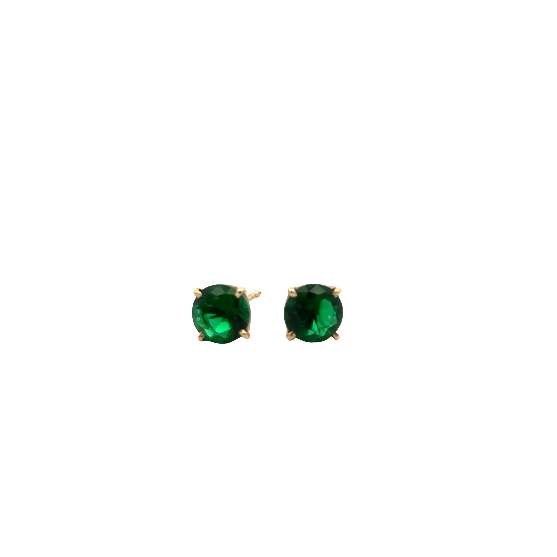 Emerald Studs - Kelly Wade Jewelers