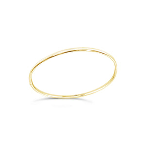 14k yellow gold bangle bracelet
