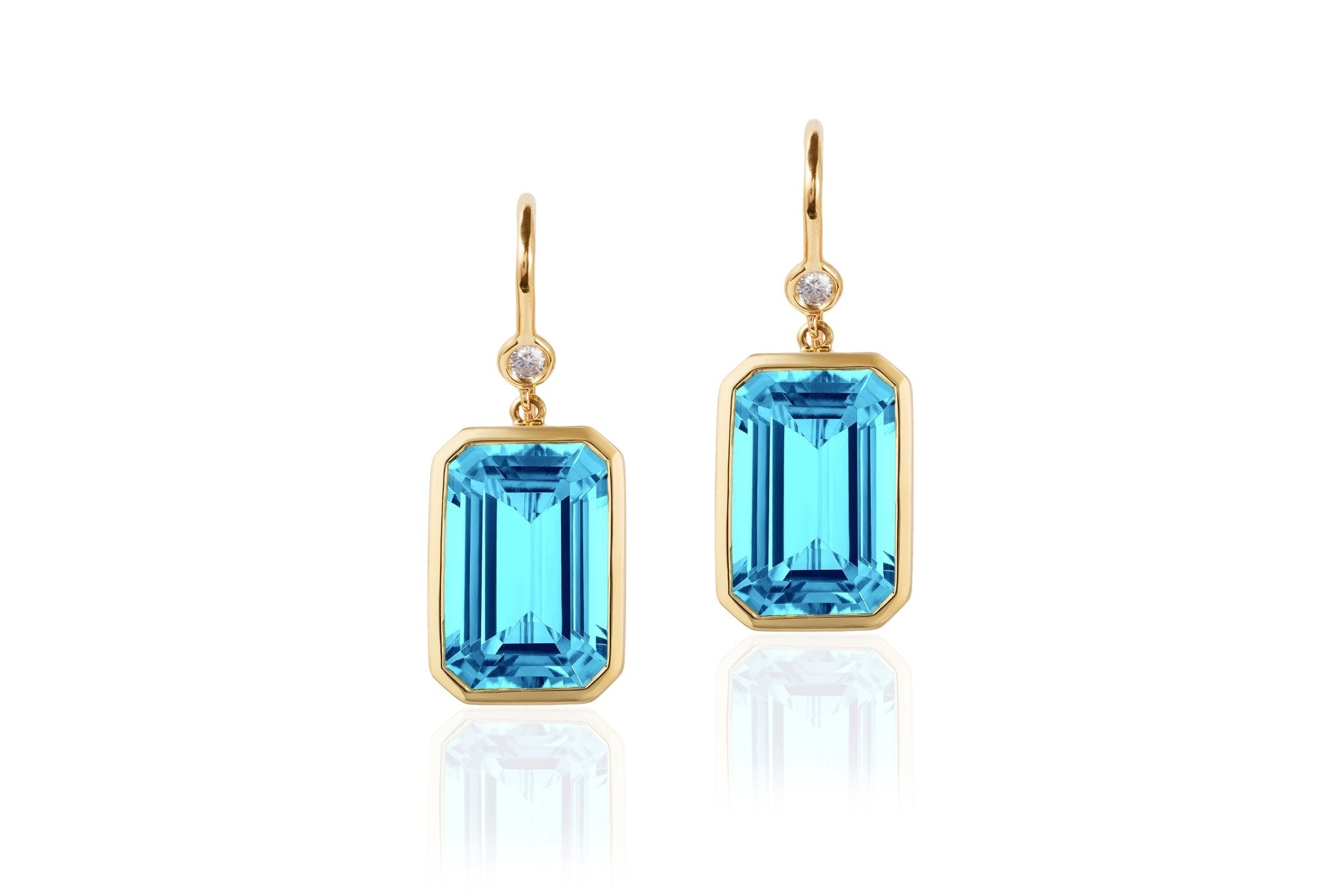 Goshwara 18k yellow gold bezel - Kelly Wade Jewelers