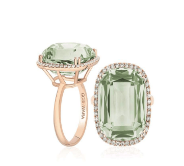 Goshwara 18k yellow gold cushi - Kelly Wade Jewelers