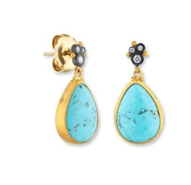 Lika Behar 24k yellow gold pea - Kelly Wade Jewelers