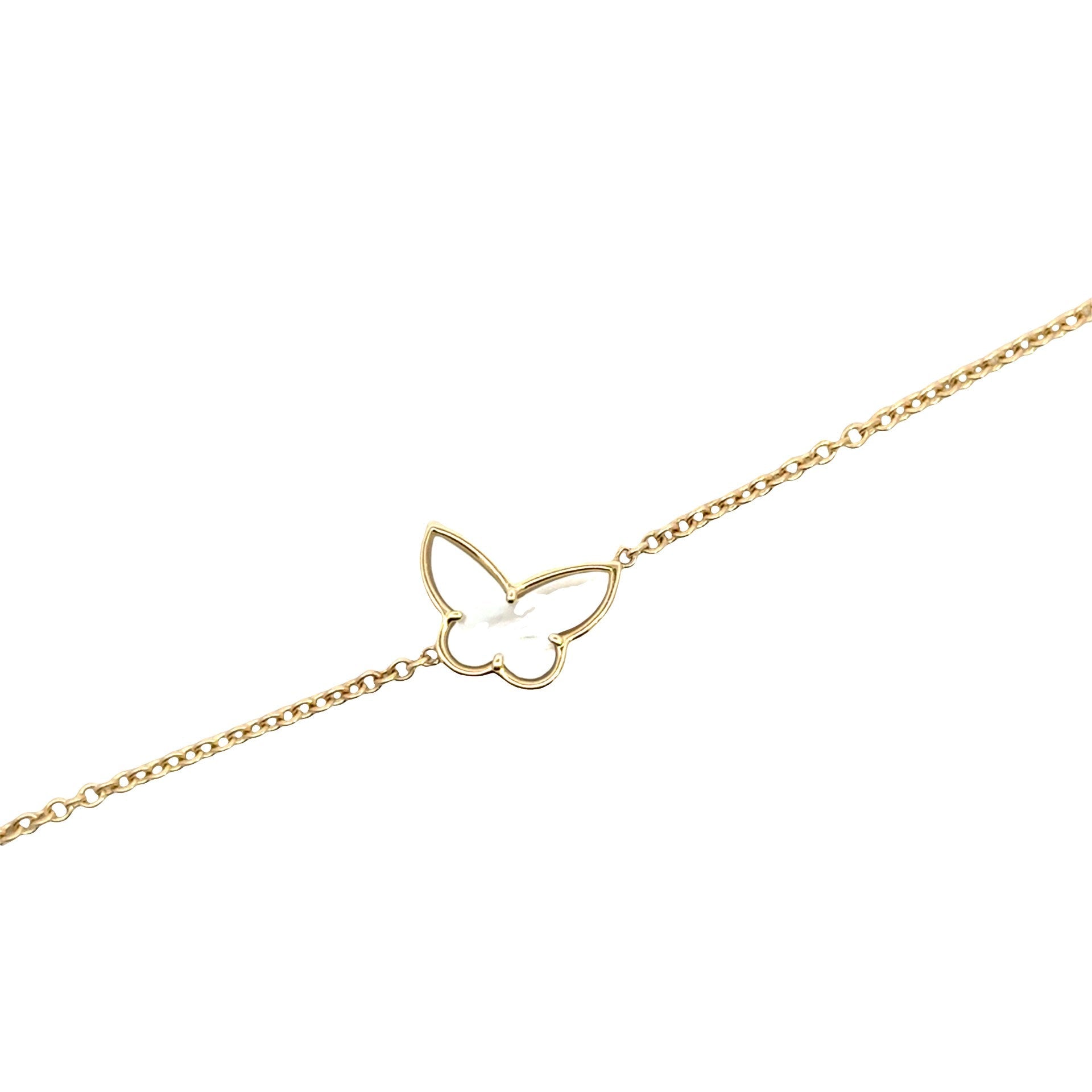 Mother Of Pearl Butterfly Bracelet - Kelly Wade Jewelers