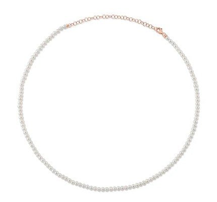 Pearl Tennis Necklace - Kelly Wade Jewelers