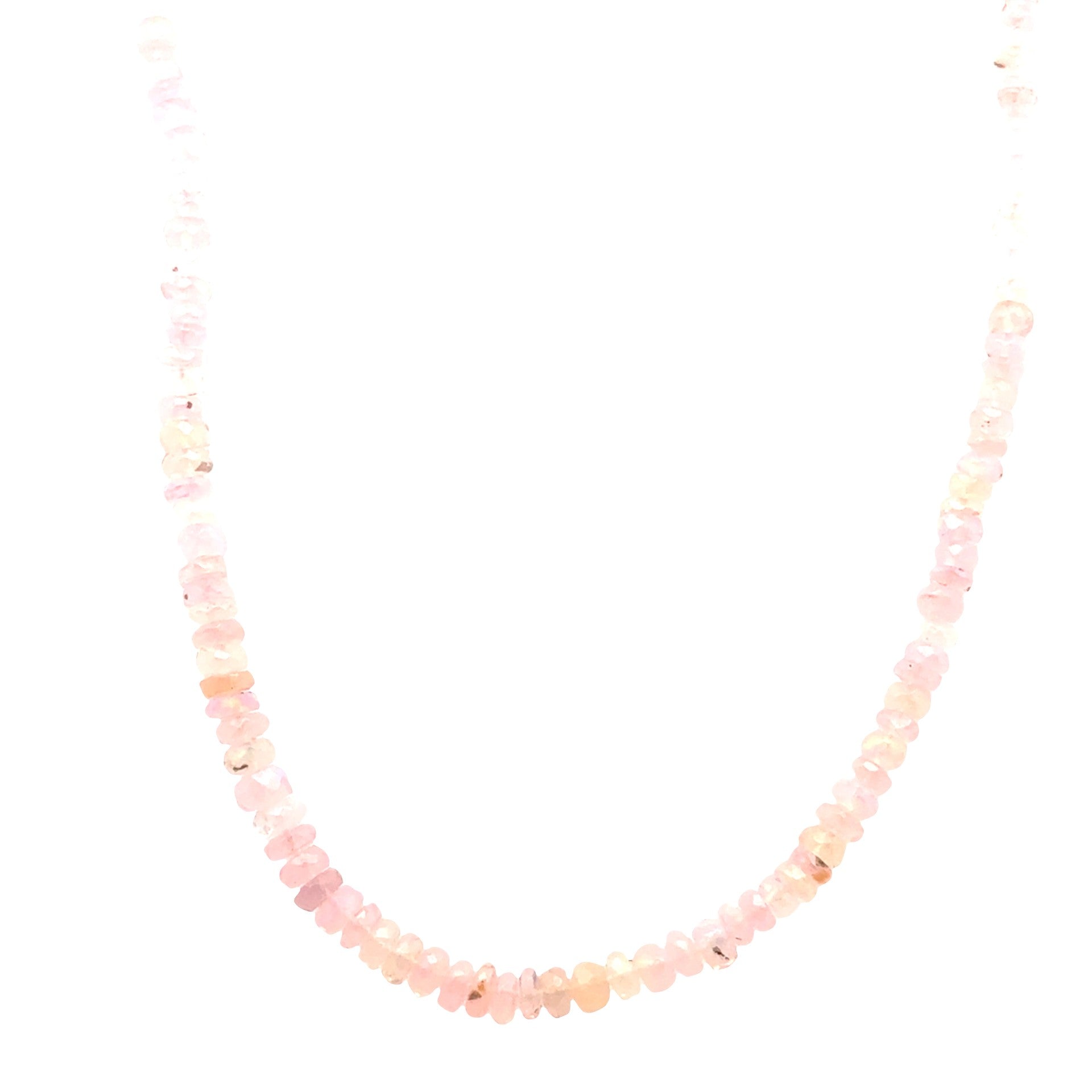 Pink Opal Beaded Necklace - Kelly Wade Jewelers