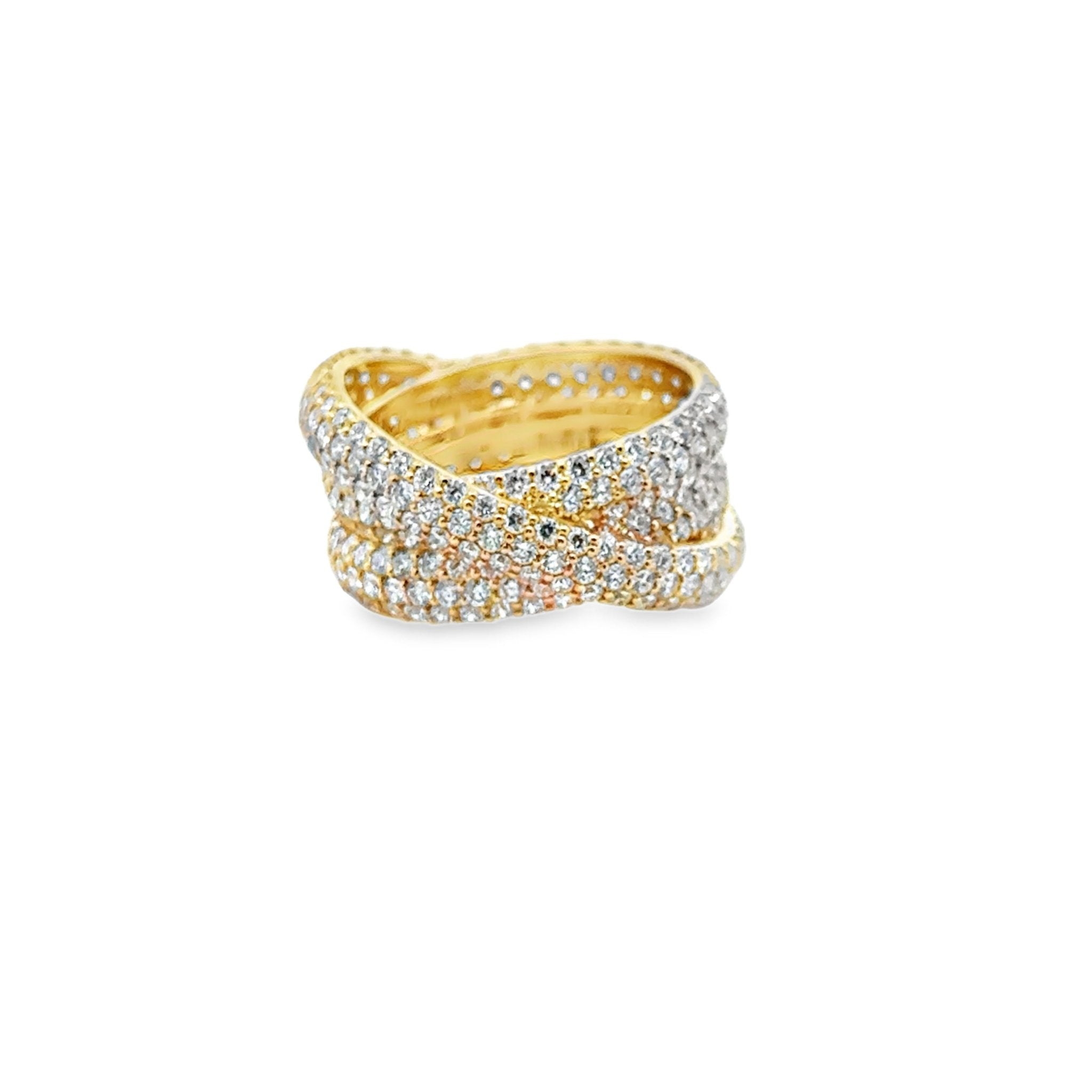 Piranesi 18k yellow gold 3 cro - Kelly Wade Jewelers