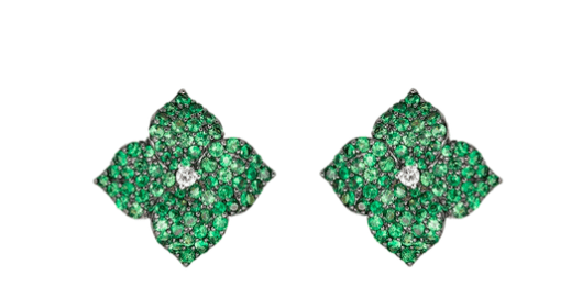Piranesi Flower Earrings - Kelly Wade Jewelers