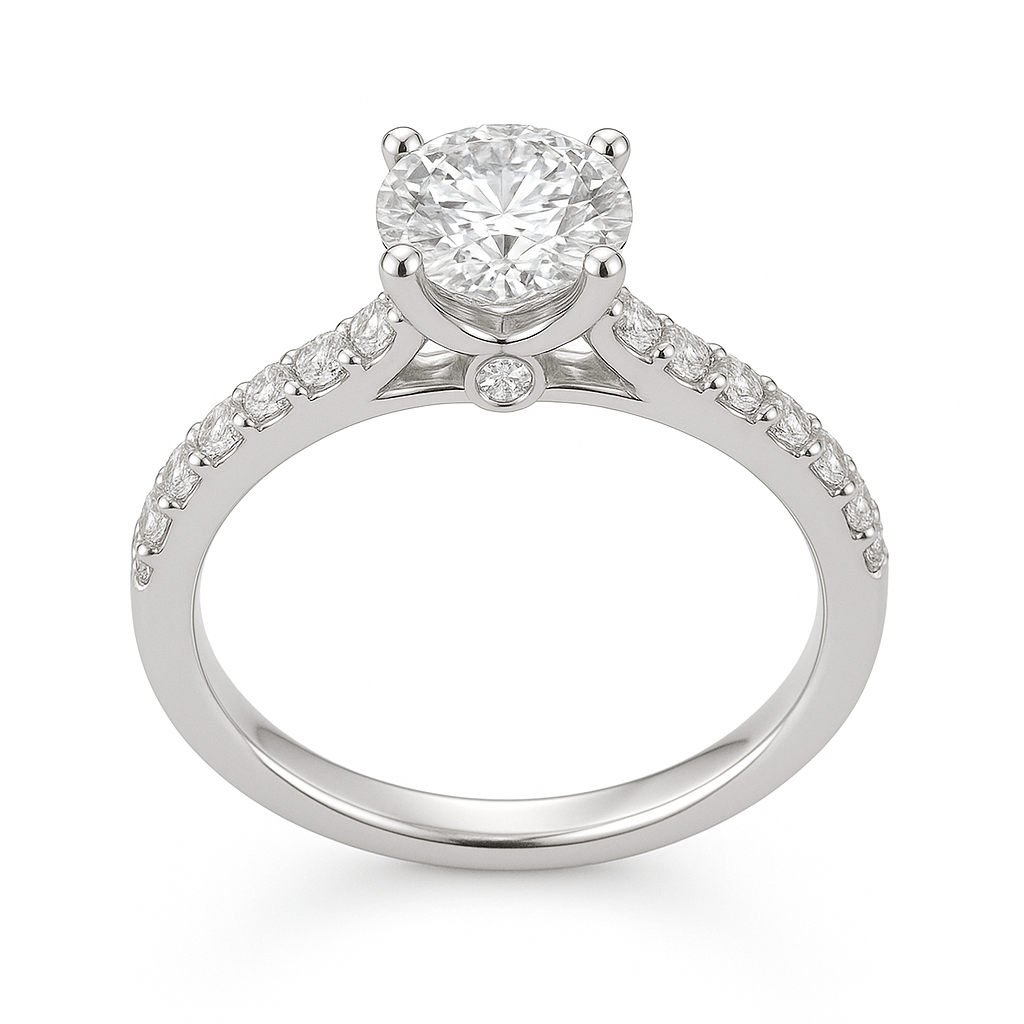 Round Diamond Engagement Ring - Kelly Wade Jewelers