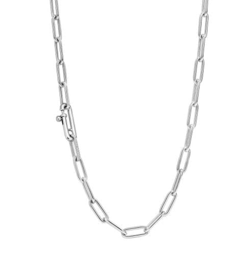 Sterling silver long paperclip - Kelly Wade Jewelers