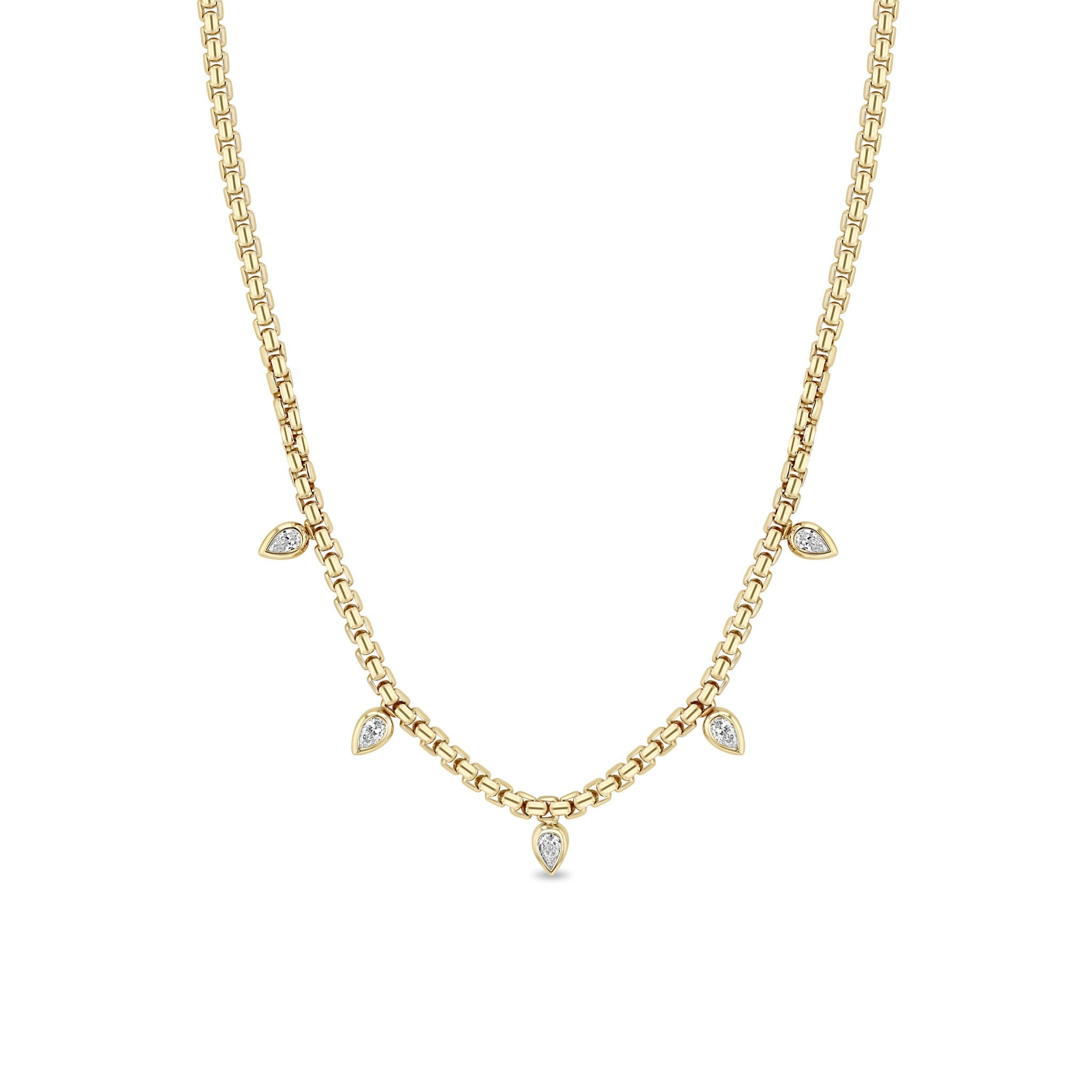 Zoe Chicco 14k yellow gold box - Kelly Wade Jewelers