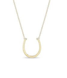 Zoe Chicco Diamond Horseshoe Necklace - Kelly Wade Jewelers