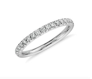 
                
                    Load image into Gallery viewer, 14KW Diamond Eternity Band
                
            