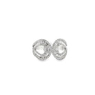 14k white gold baguette and ro - Kelly Wade Jewelers