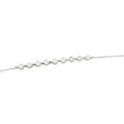 14k white gold bezel set diamo - Kelly Wade Jewelers