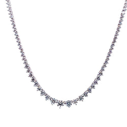 14k white gold diamond neckace - Kelly Wade Jewelers Store