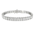 14k white gold emerald cut dia - Kelly Wade Jewelers