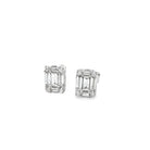 14k white gold illusion set di - Kelly Wade Jewelers