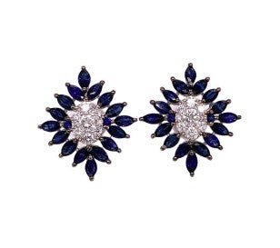 14k white gold marquise shaped - Kelly Wade Jewelers