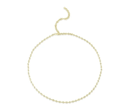 14k yellow gold alternating be - Kelly Wade Jewelers