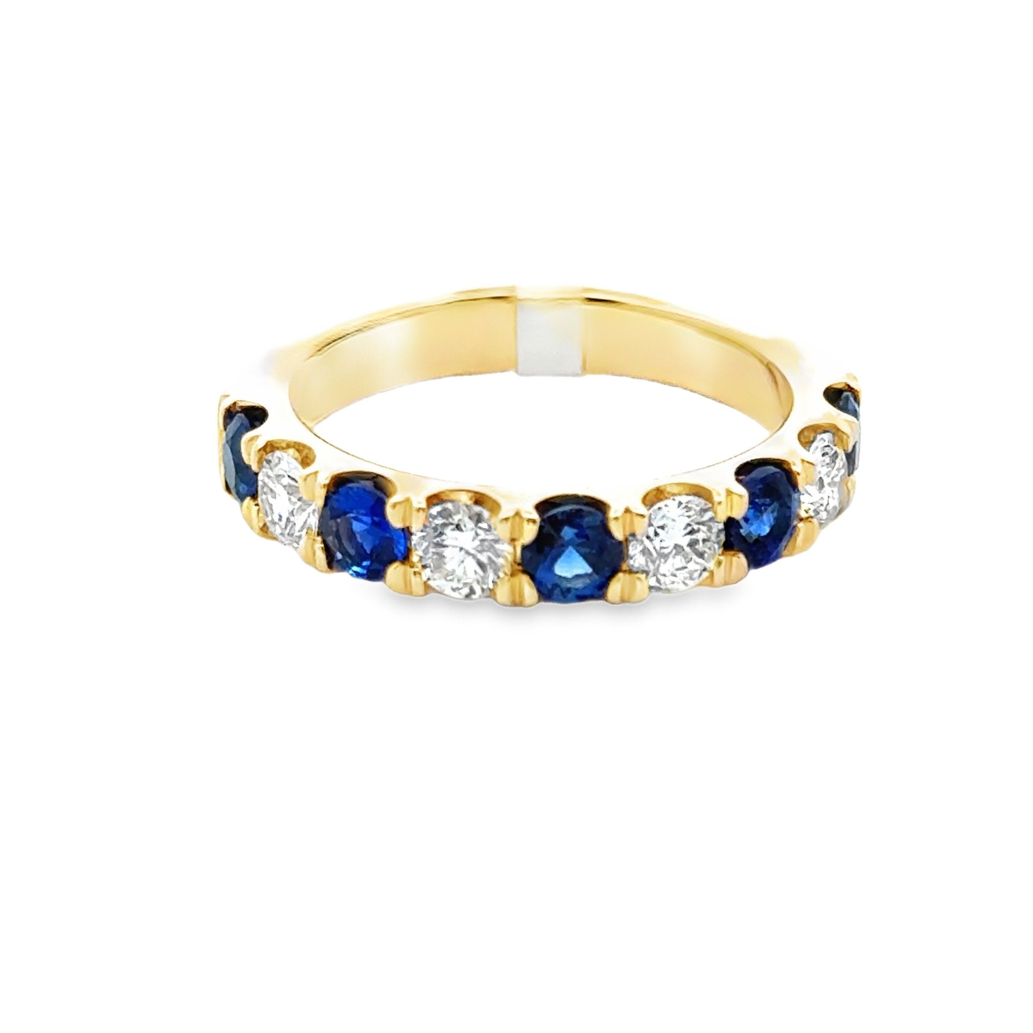 14k yellow gold alternating di - Kelly Wade Jewelers