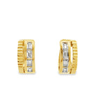14k yellow gold baguette diamo - Kelly Wade Jewelers