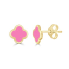 14k yellow gold clover hot pin - Kelly Wade Jewelers