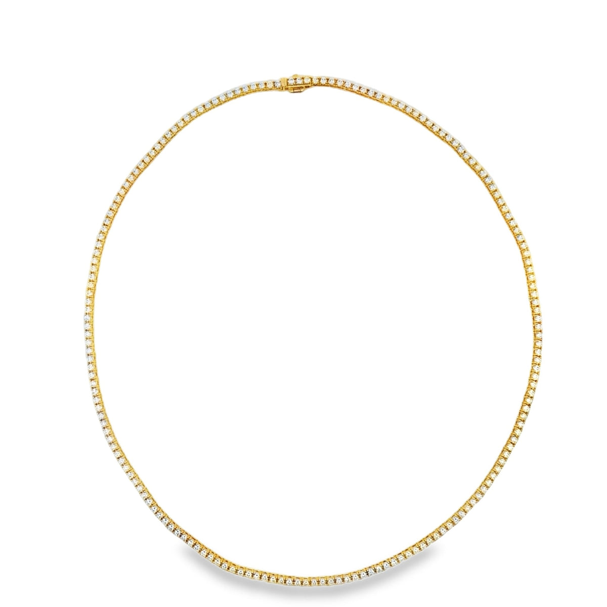 14k yellow gold diamond tennis - Kelly Wade Jewelers