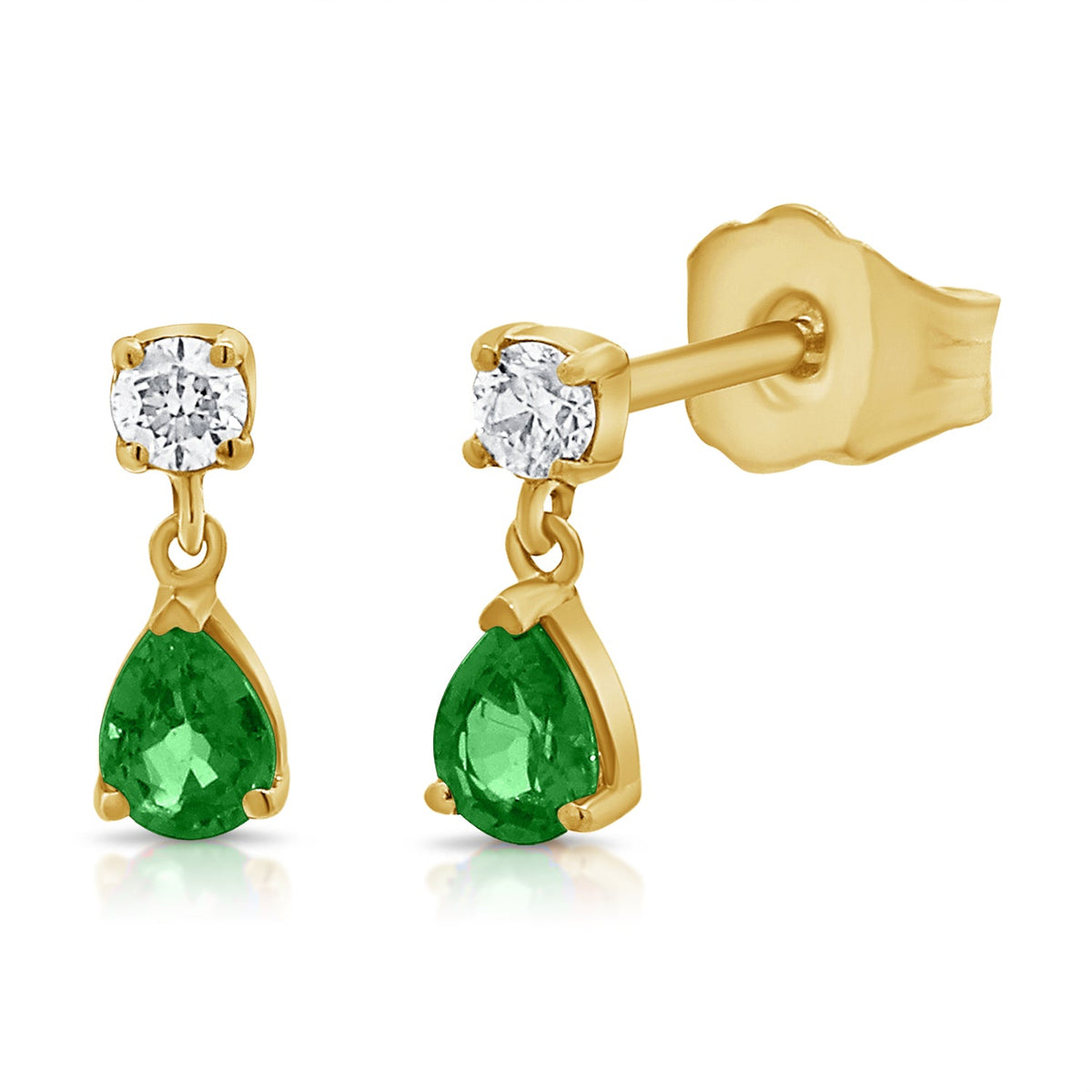 14k yellow gold diamonds with - Kelly Wade Jewelers