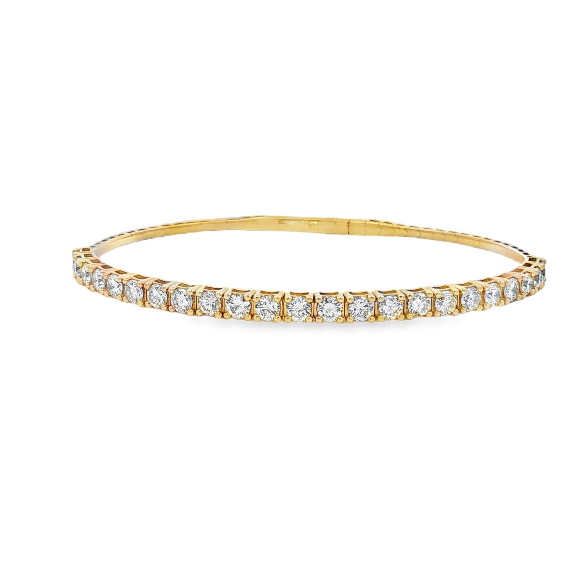 14k yellow gold flexible half - Kelly Wade Jewelers