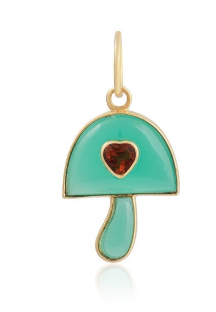 14k yellow gold green onyx wit - Kelly Wade Jewelers