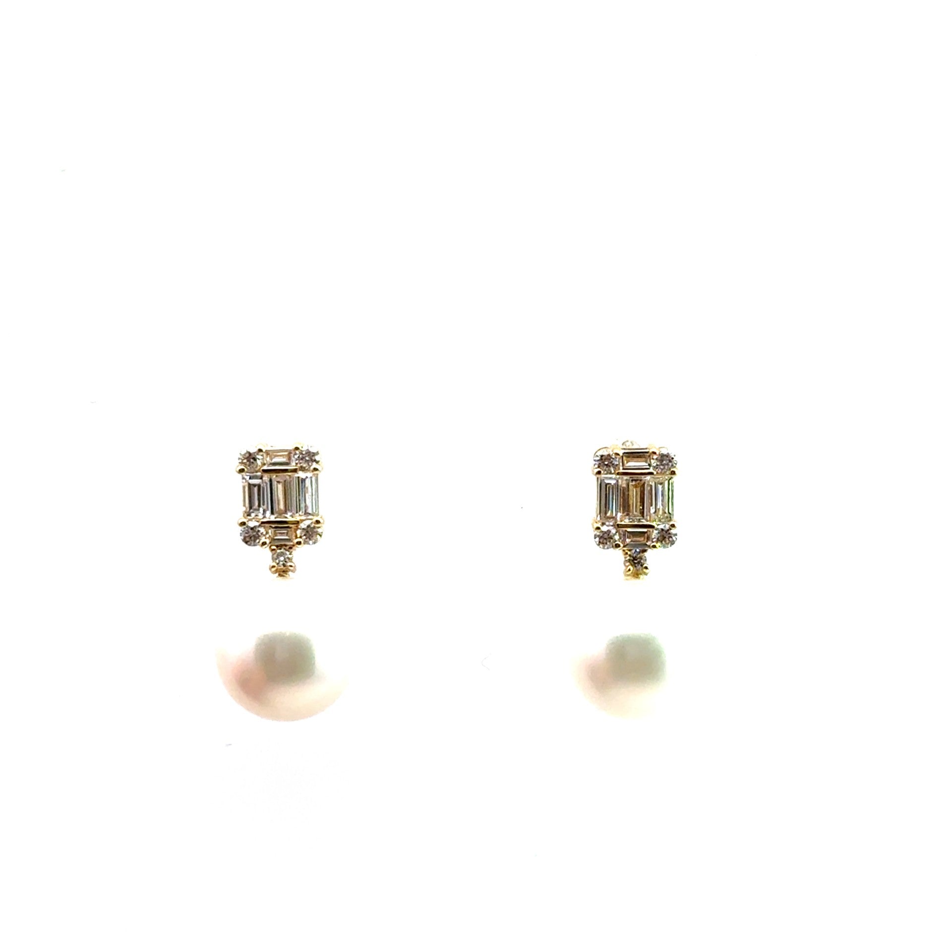 14k yellow gold illusion set - Kelly Wade Jewelers