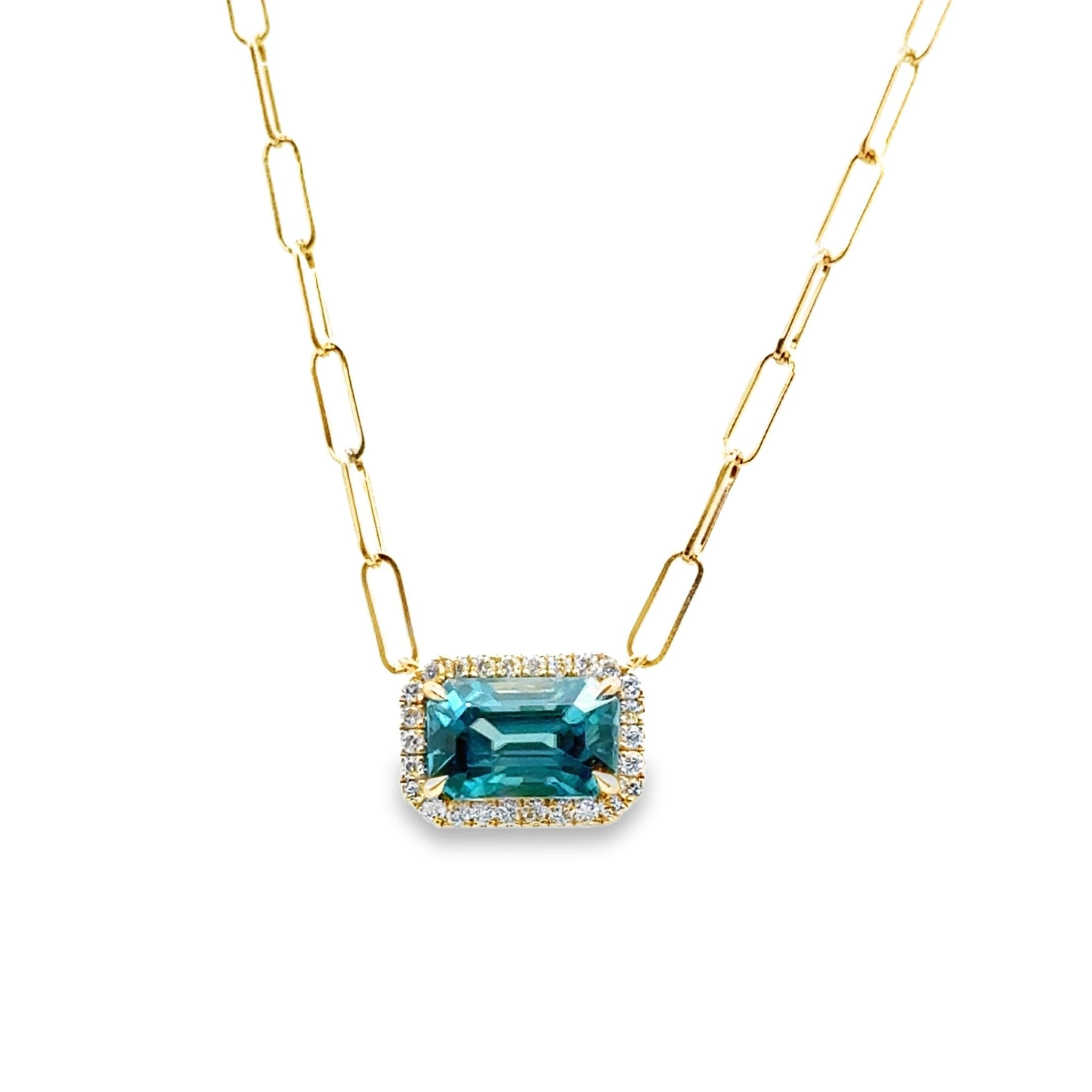 14k yellow gold link necklace - Kelly Wade Jewelers