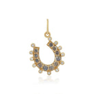 14k yellow gold moonstone and - Kelly Wade Jewelers