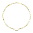 14k yellow gold paperclip neck - Kelly Wade Jewelers