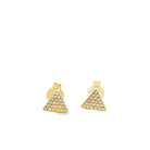 14k yellow gold pave diamond t - Kelly Wade Jewelers