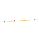 14k yellow gold rubies by the - Kelly Wade Jewelers