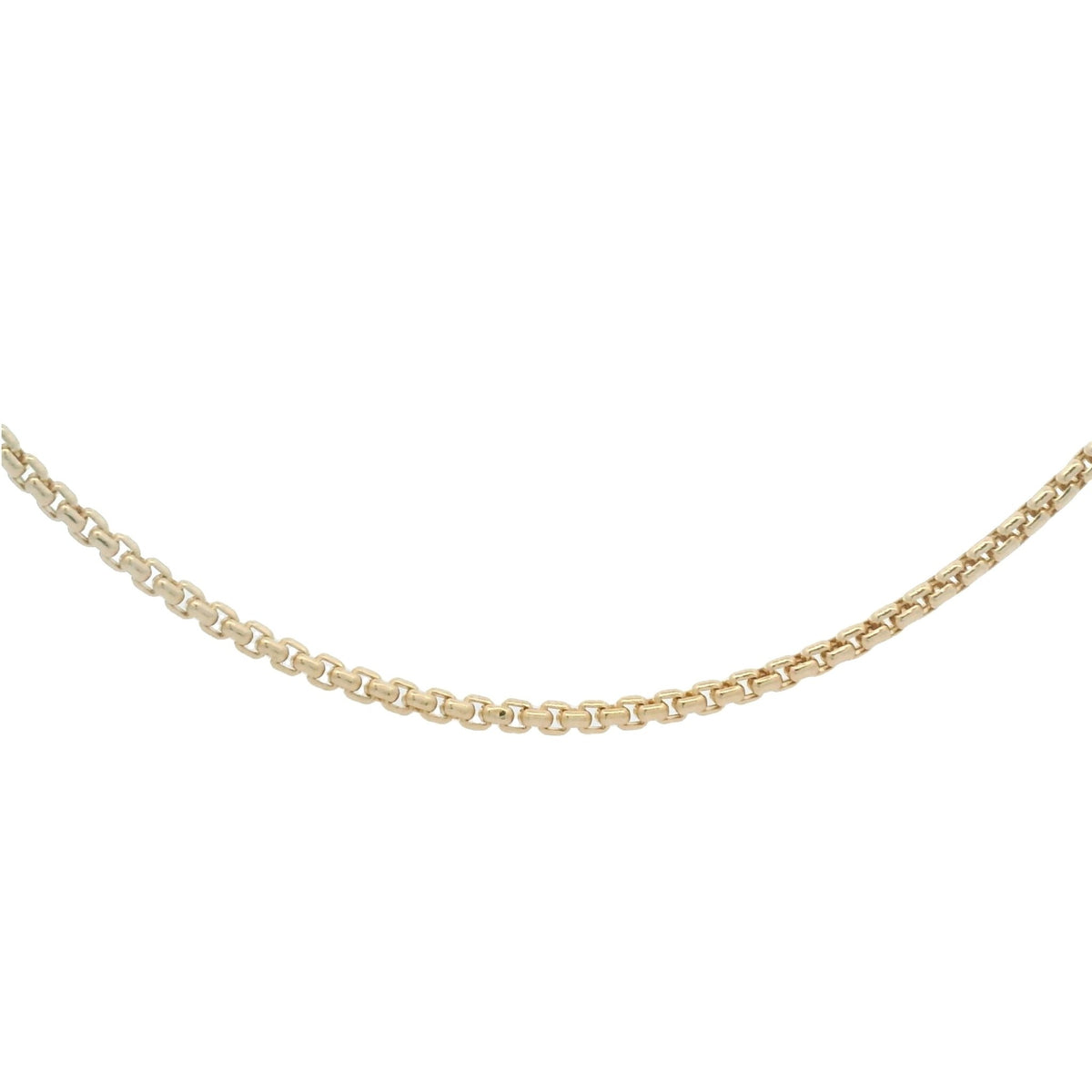 14k yellow gold small box chai - Kelly Wade Jewelers
