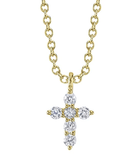 14k yellow gold small diamond - Kelly Wade Jewelers